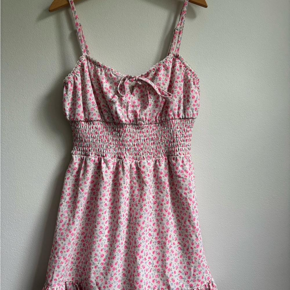 Katie J NYC Pink Floral Kids Casual Dress